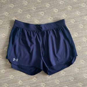 Under Armour Navy Running Shorts